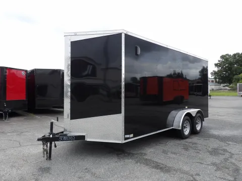 Photos of 2026 Seed Cargo 7X16 TA S1 for sale in Cochran, GA at WOW Cargo Trailers