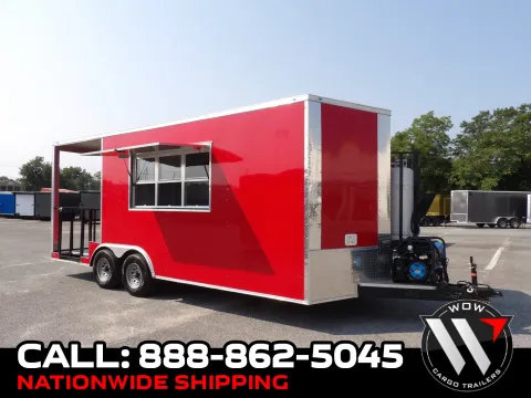 Red 2026 Steel Pines Cargo 8.5X20 BBQ 52K for sale in Cochran, GA