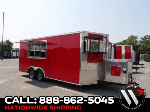 Red 2026 Diamond Cargo 8.5X18 Concession for sale in Cochran, GA