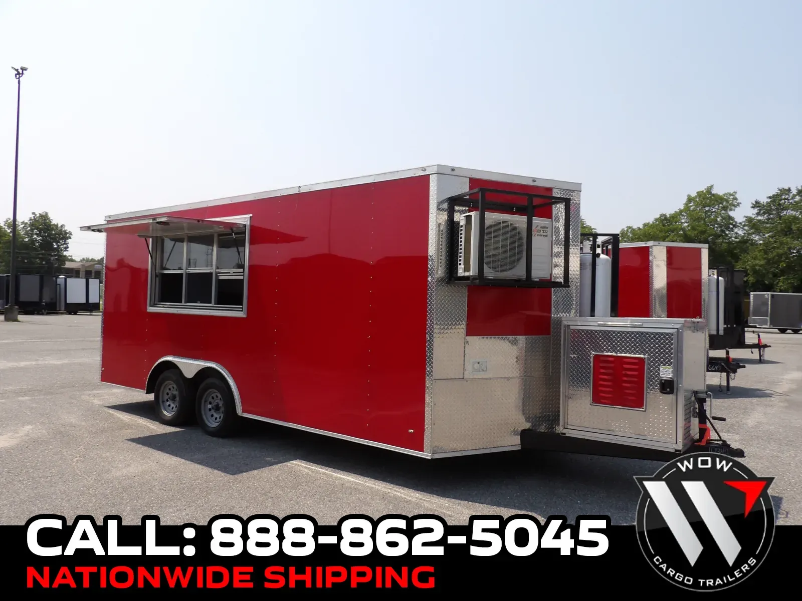 Red 2026 Diamond Cargo 8.5X18 Concession for sale in Cochran, GA