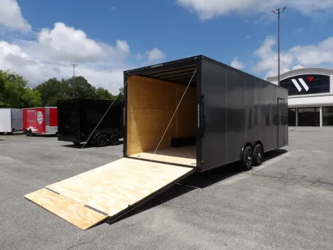 More photos of 2026 Hook & Line Cargo 8.5X24 TA Custom at WOW Cargo Trailers, GA