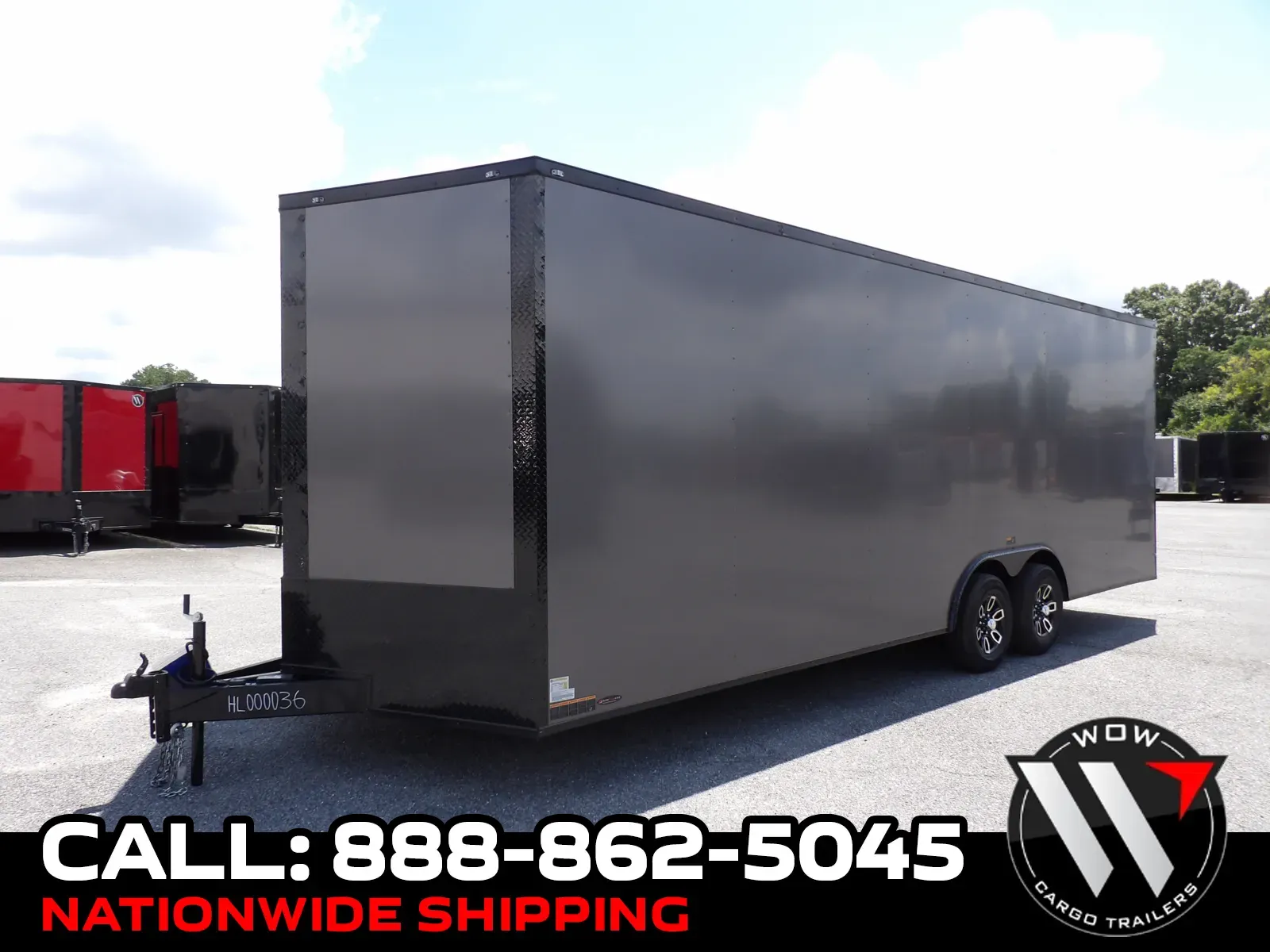 2026 Hook & Line Cargo 8.5X24 TA Custom
