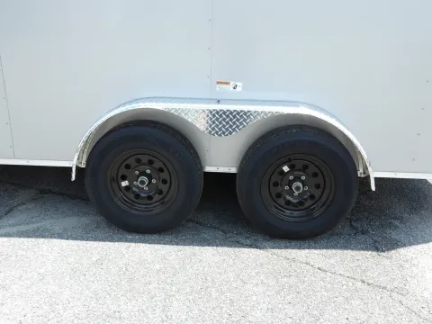 Another view of 2026 Hook & Line Cargo 7X14 TA Custom for sale in Cochran, GA at WOW Cargo Trailers