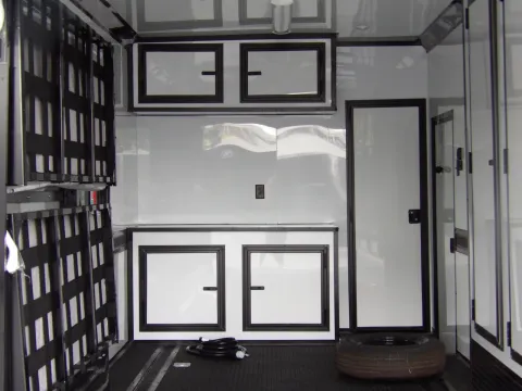 Another view of 2026 Hook & Line Cargo 8.5X30 Custom Race for sale in Cochran, GA at WOW Cargo Trailers