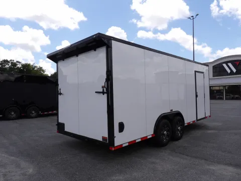 Another view of 2026 Hook & Line Cargo 8.5X20 TA Custom for sale in Cochran, GA at WOW Cargo Trailers