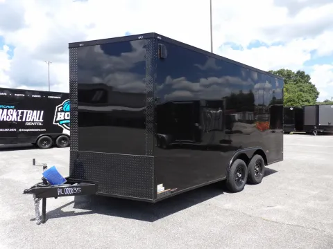 Photos of 2026 Hook & Line Cargo 8.5X16 TA Custom for sale in Cochran, GA at WOW Cargo Trailers