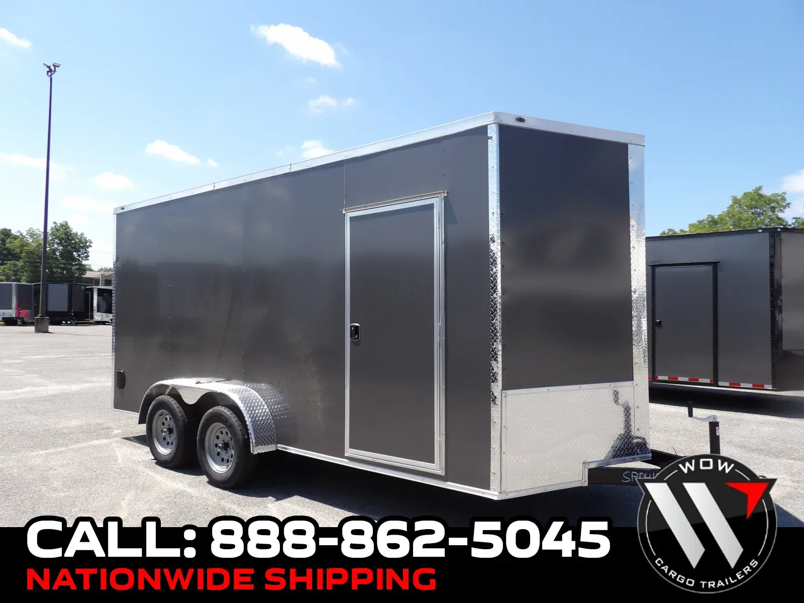 2026 Steel Pines Cargo 7X16 TA S1