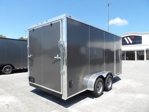 More photos of 2026 Steel Pines Cargo 7X16 TA S1 at WOW Cargo Trailers, GA