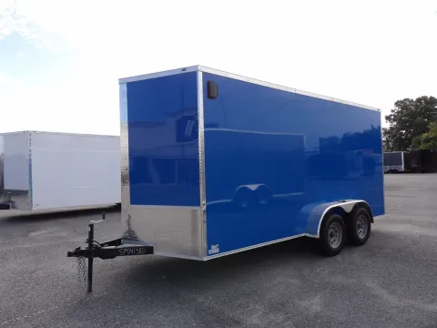 More photos of 2026 Steel Pines Cargo 7X16 TA S1 at WOW Cargo Trailers, GA