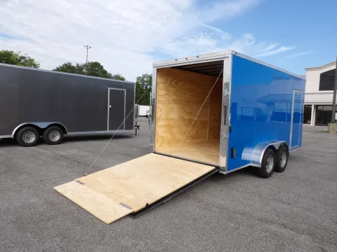 Photos of 2026 Steel Pines Cargo 7X16 TA S1 for sale in Cochran, GA at WOW Cargo Trailers