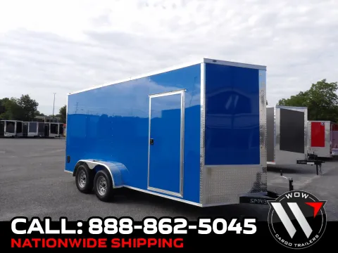 Blue 2026 Steel Pines Cargo 7X16 TA S1 for sale in Cochran, GA