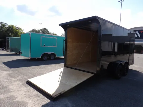 More photos of 2026 Steel Pines Cargo 7X16 TA Custom at WOW Cargo Trailers, GA