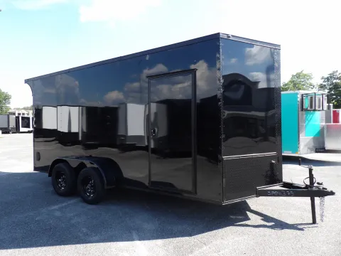 Photos of 2026 Steel Pines Cargo 7X16 TA Custom for sale in Cochran, GA at WOW Cargo Trailers