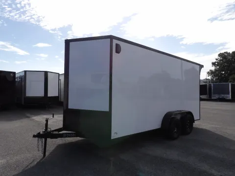 Photos of 2026 Steel Pines Cargo 7X16 TA S1 for sale in Cochran, GA at WOW Cargo Trailers