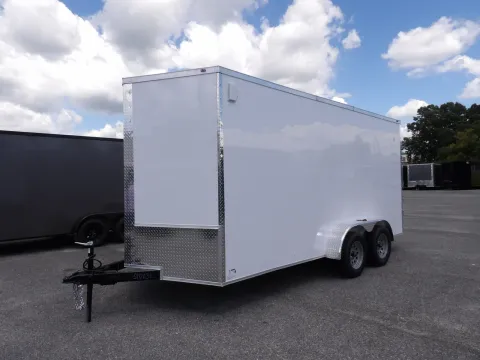 Photos of 2027 Steel Pines Cargo 7X16 TA for sale in Cochran, GA at WOW Cargo Trailers