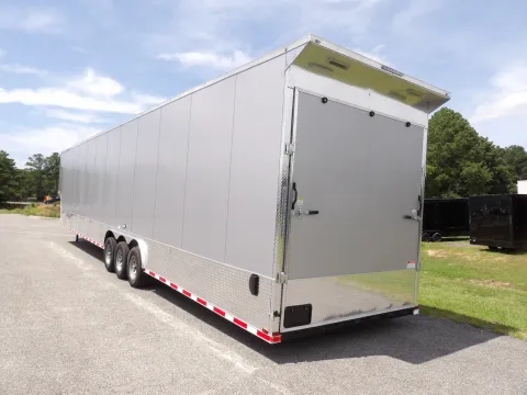 Another view of 2026 Hook & Line Cargo 8.5X53 TTA Gooseneck for sale in Cochran, GA at WOW Cargo Trailers