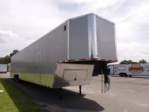 More photos of 2026 Hook & Line Cargo 8.5X53 TTA Gooseneck at WOW Cargo Trailers, GA