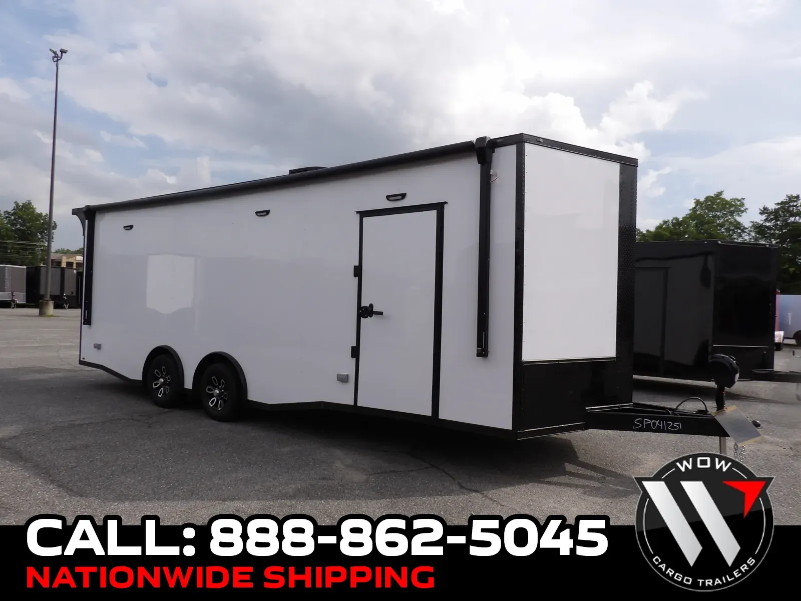 Black 2026 Steel Pines Cargo 8.5X24 Custom Race for sale in Cochran, GA