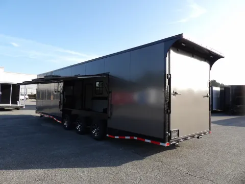 Another view of 2026 Steel Pines Cargo 8.5X32 Custom Race for sale in Cochran, GA at WOW Cargo Trailers