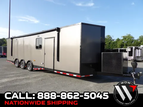 Black 2026 Steel Pines Cargo 8.5X32 Custom Race for sale in Cochran, GA