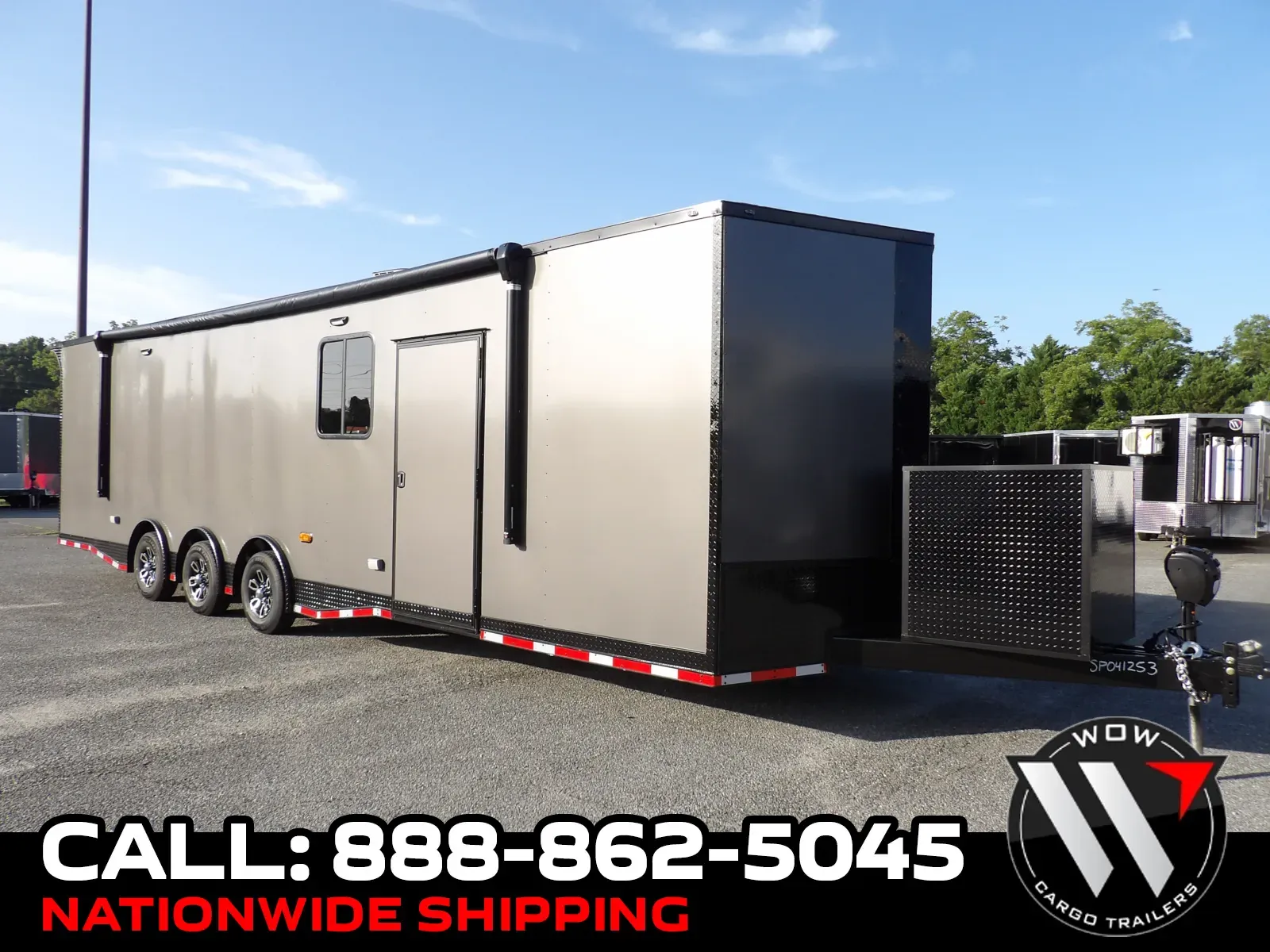 Black 2026 Steel Pines Cargo 8.5X32 Custom Race for sale in Cochran, GA