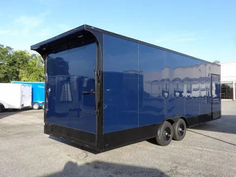 More photos of 2027 Steel Pines Cargo 8.5X24 TA Custom at WOW Cargo Trailers, GA