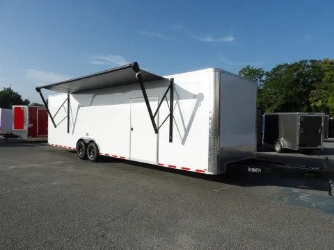 Photos of 2027 Hook & Line Cargo 8.5x32 TA 7k for sale in Cochran, GA at WOW Cargo Trailers