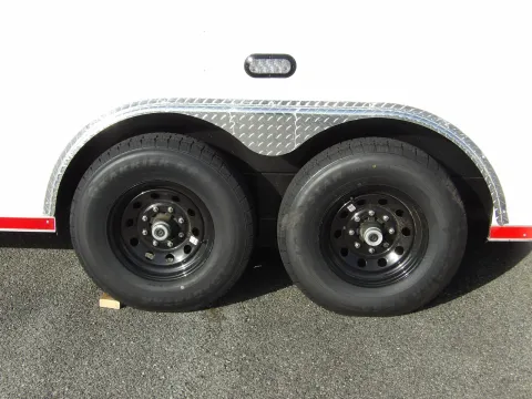 Another view of 2027 Hook & Line Cargo 8.5x32 TA 7k for sale in Cochran, GA at WOW Cargo Trailers