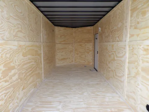 Another view of 2026 Seed Cargo 7X16 TA Custom for sale in Cochran, GA at WOW Cargo Trailers