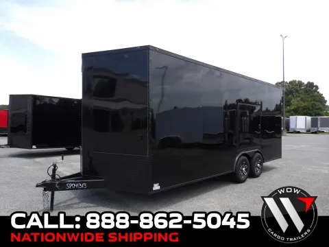 Black 2026 Steel Pines Cargo 8.5X20 TA Custom for sale in Cochran, GA