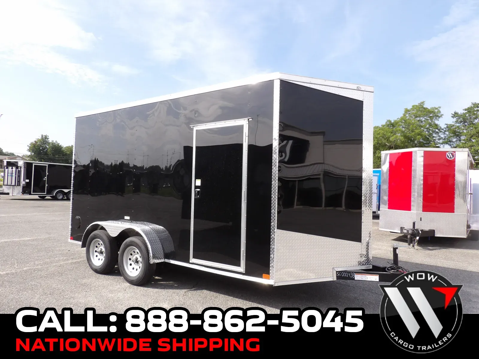 Black 2026 Seed Cargo 7X14 TA Custom for sale in Cochran, GA