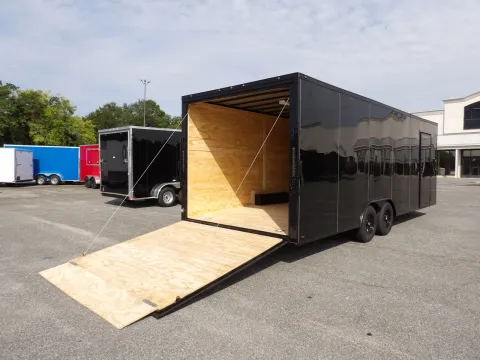 Another view of 2027 Steel Pines Cargo 8.5X24 TA for sale in Cochran, GA at WOW Cargo Trailers