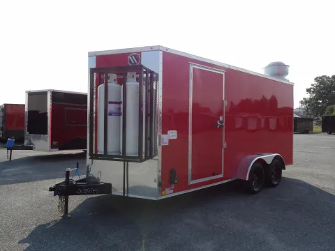 Photos of 2027 Diamond Cargo 7X16 Con Custom for sale in Cochran, GA at WOW Cargo Trailers