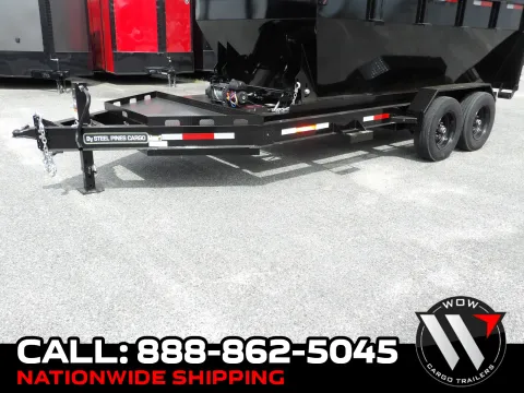 Black 2026 Steel Pines Cargo 14' BP Roll Off Trailer for sale in Cochran, GA