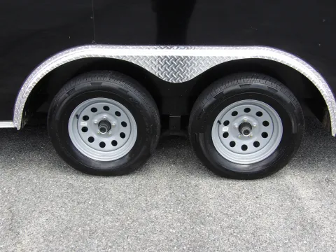 Another view of 2027 Diamond Cargo 8.5X16 Con Custom for sale in Cochran, GA at WOW Cargo Trailers