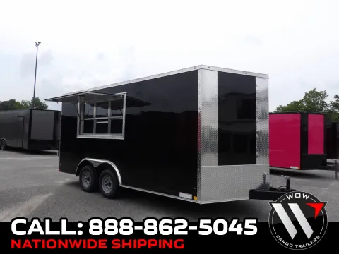 Black 2027 Diamond Cargo 8.5X16 Con Custom for sale in Cochran, GA