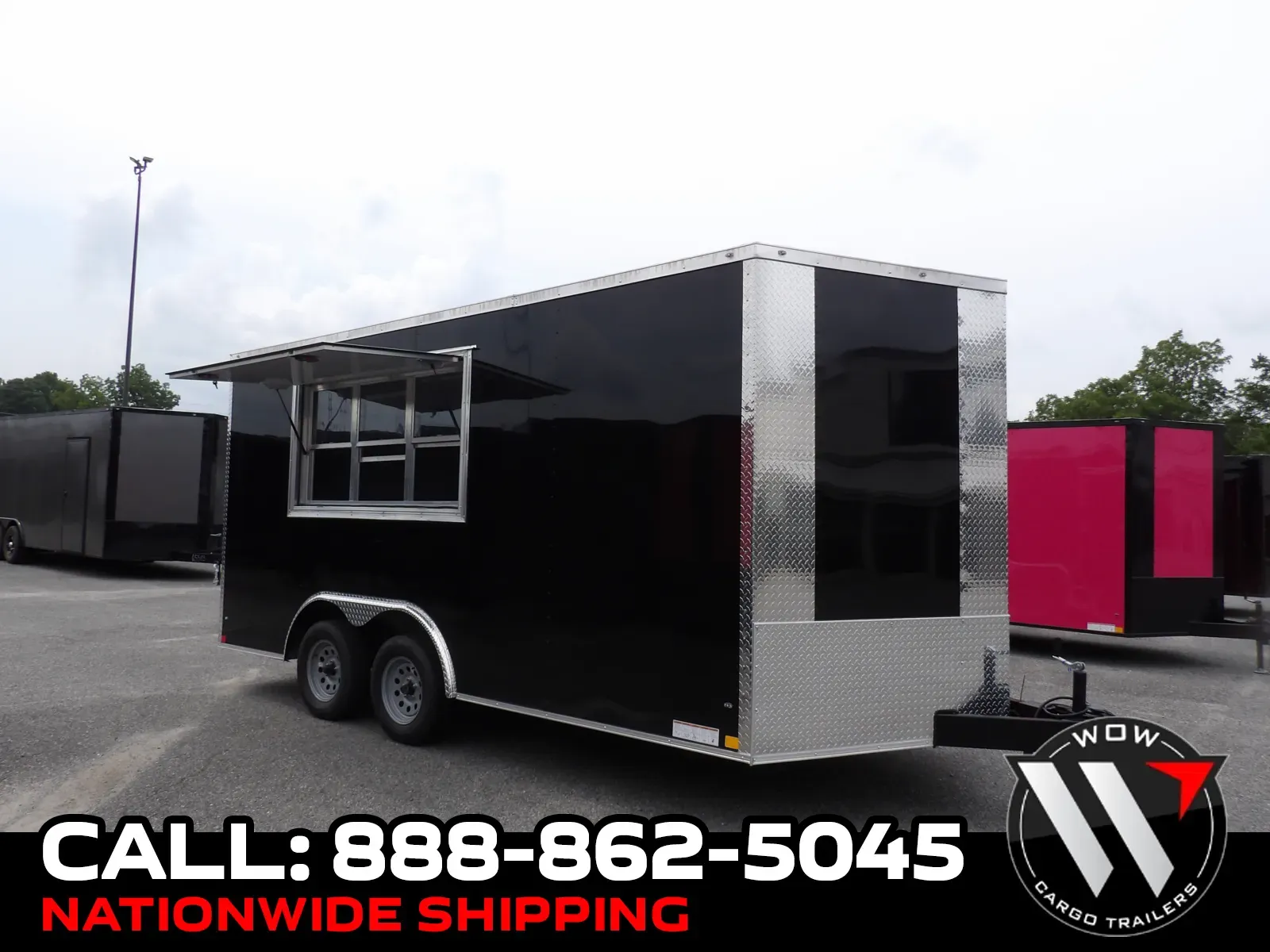 Black 2027 Diamond Cargo 8.5X16 Con Custom for sale in Cochran, GA