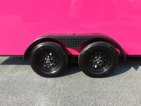 Another view of 2027 Diamond Cargo 7X16 Con Custom for sale in Cochran, GA at WOW Cargo Trailers