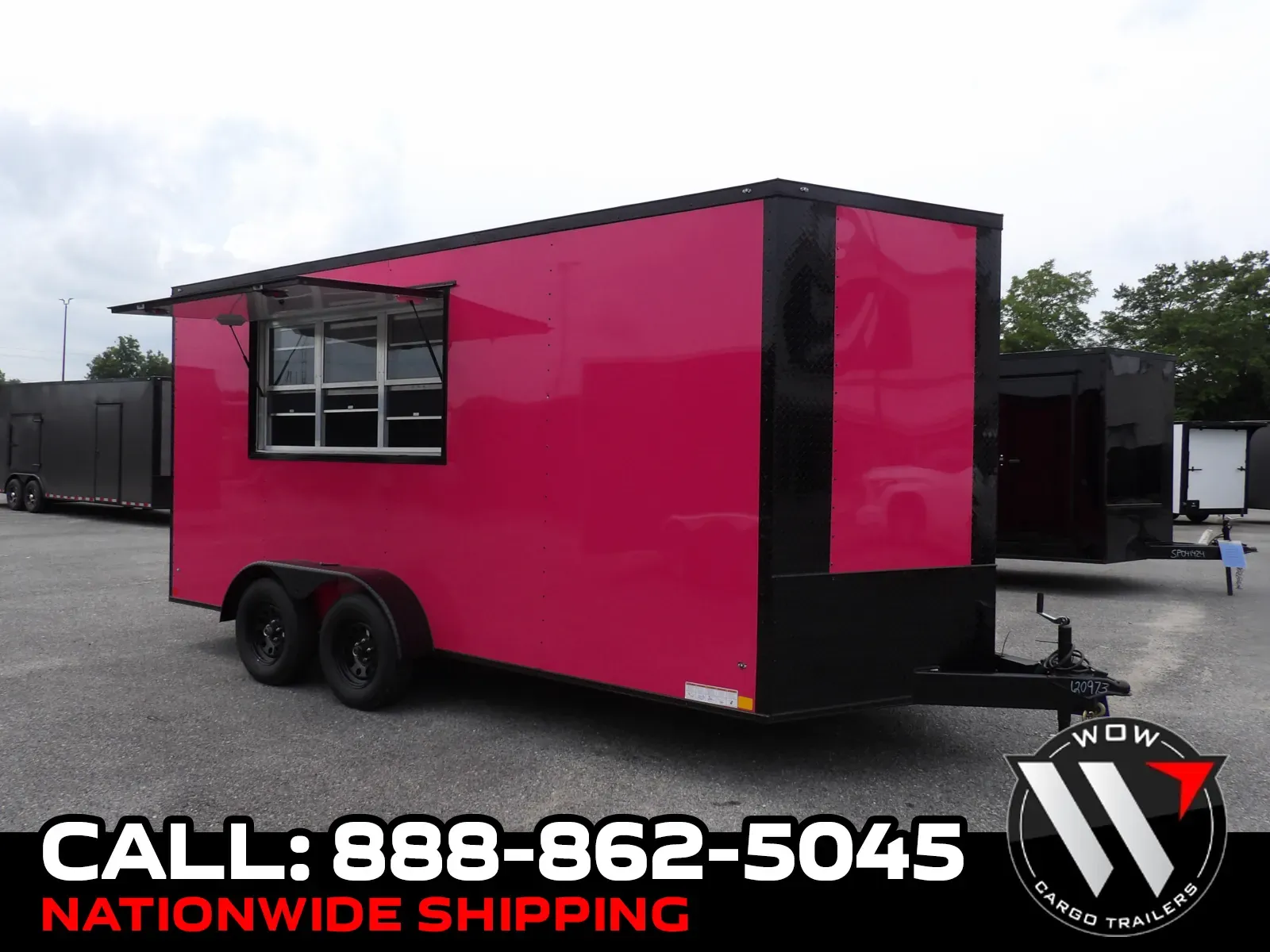 Black 2027 Diamond Cargo 7X16 Con Custom for sale in Cochran, GA