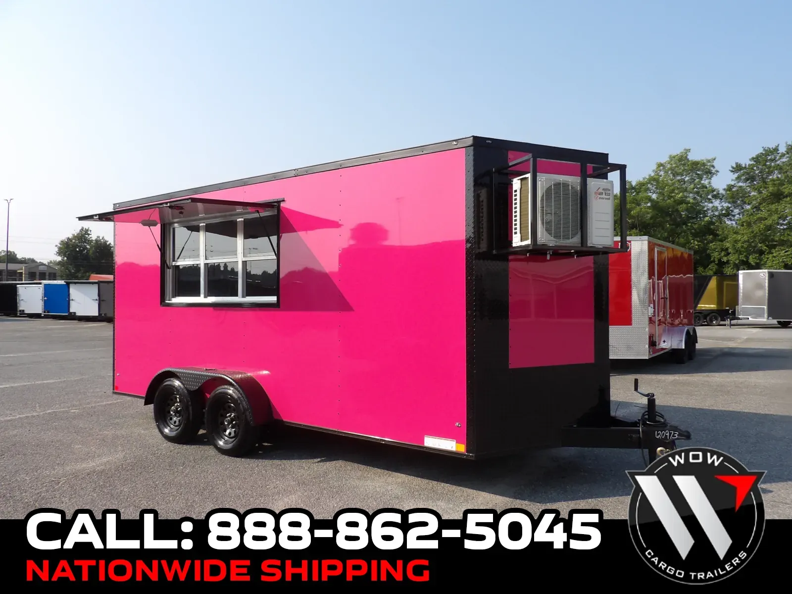 Black 2027 Diamond Cargo 7X16 Con Custom for sale in Cochran, GA