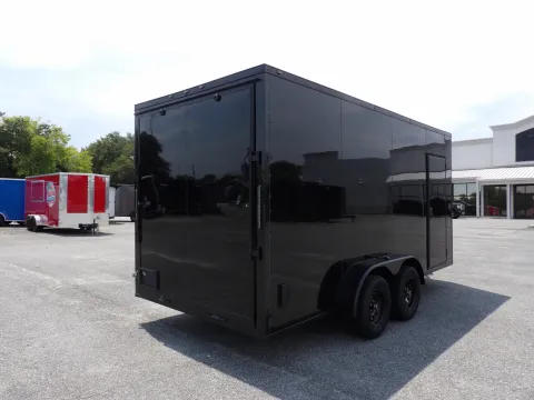 More photos of 2027 Steel Pines Cargo 7X16 TA Custom at WOW Cargo Trailers, GA