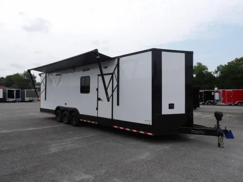 Another view of 2027 Diamond Cargo 8.5X30 Custom Race for sale in Cochran, GA at WOW Cargo Trailers