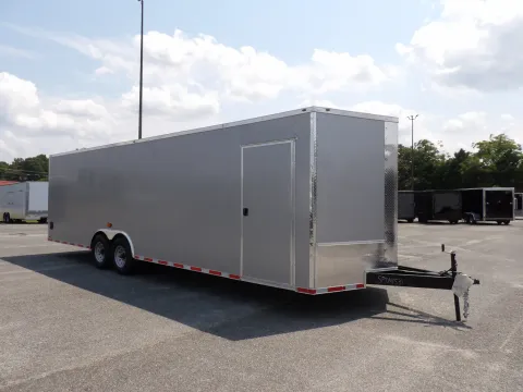 Another view of 2027 Steel Pines Cargo 8.5x28 TA for sale in Cochran, GA at WOW Cargo Trailers