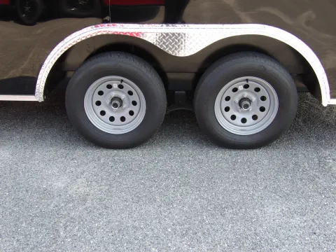 Another view of 2027 Diamond Cargo 8.5X16 Con Custom for sale in Cochran, GA at WOW Cargo Trailers