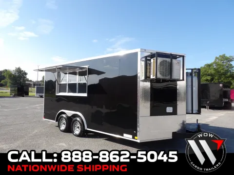 Black 2027 Diamond Cargo 8.5X16 Con Custom for sale in Cochran, GA