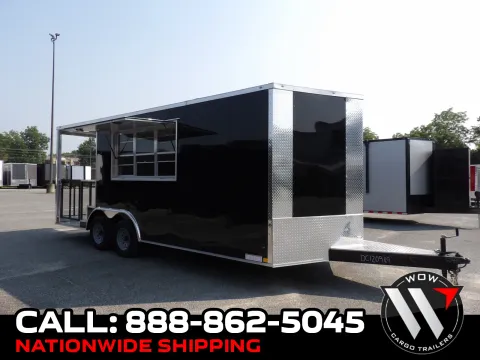 Black 2026 Diamond Cargo 8.5X20 BBQ Custom for sale in Cochran, GA