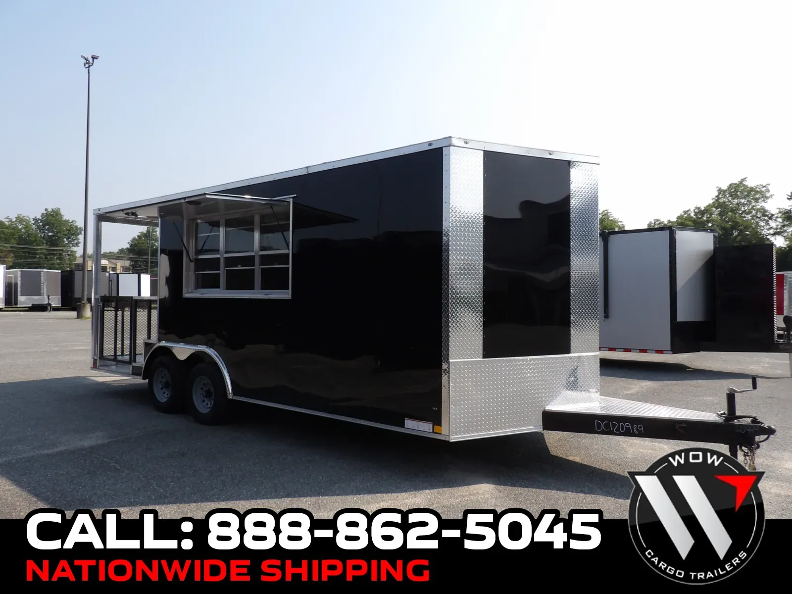 Black 2026 Diamond Cargo 8.5X20 BBQ Custom for sale in Cochran, GA