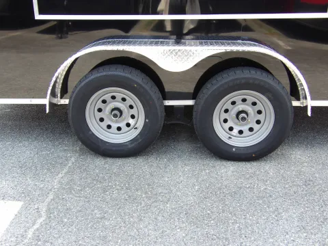 Another view of 2027 Steel Pines Cargo 7X16 TA Custom for sale in Cochran, GA at WOW Cargo Trailers