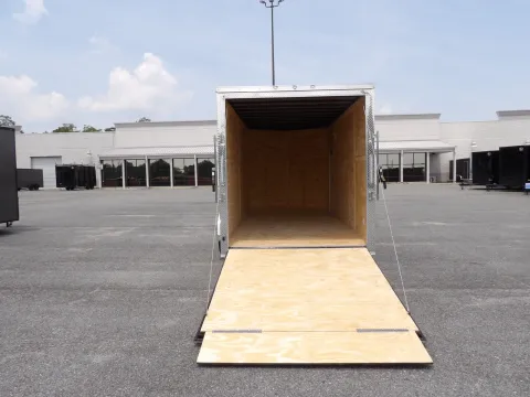Another view of 2027 Seed Cargo 7X16 TA Custom for sale in Cochran, GA at WOW Cargo Trailers