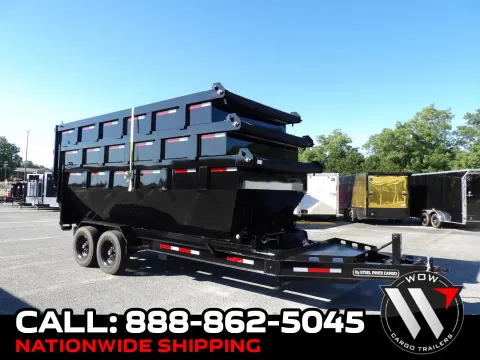 Black 2026 Steel Pines Cargo 16' Roll Off Bin for sale in Cochran, GA